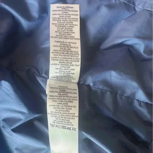 Rhone Nordic Flagstone Gray Quilted Vest Men’s Small EUC! - Picture 8 of 9